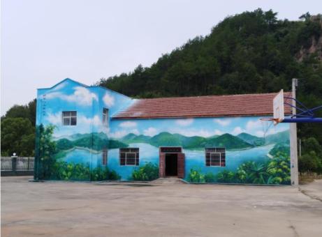 石阡彩绘墙绘一般制作的位置