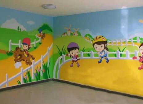 石阡幼儿园墙体彩绘制作流程及注意事项