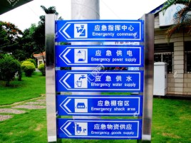 石阡标识导向系统设计需要掌握的四大元素