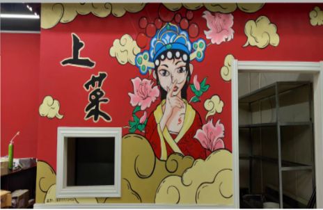 石阡墙体彩绘的发展和应用