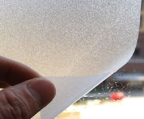 石阡玻璃门外面粘广告用什么材料好？